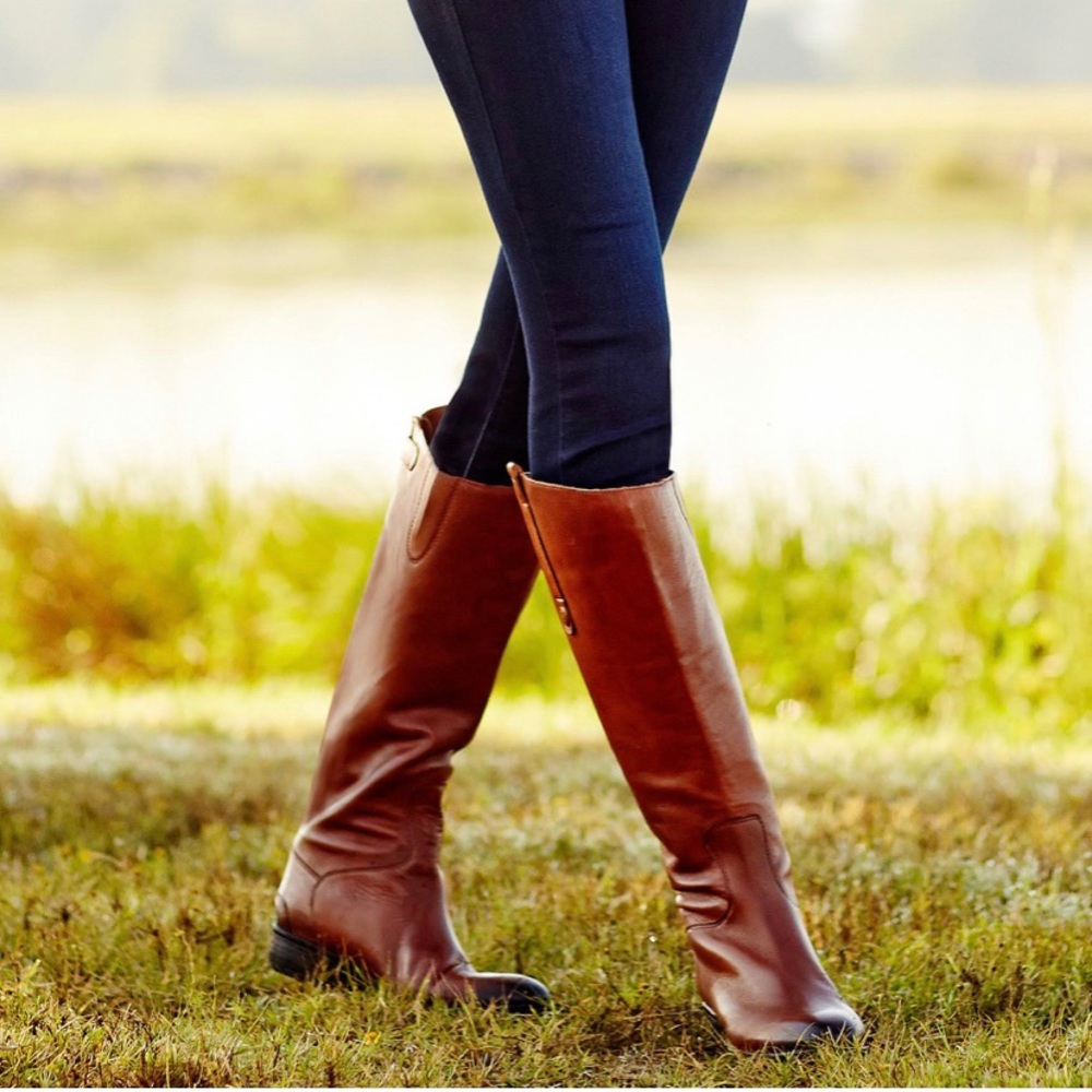 San Edelman Penny Riding Boot (wide calf!)